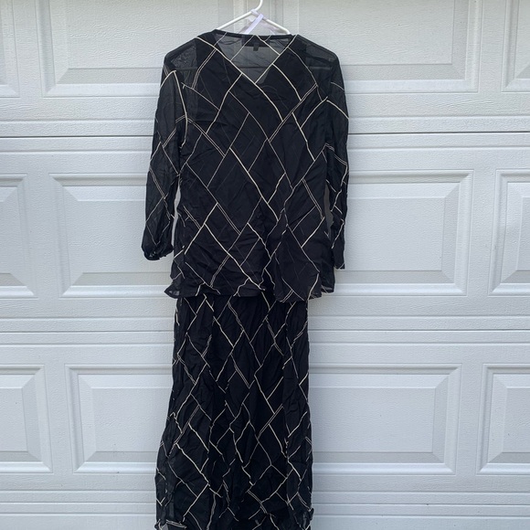 Donna Ricco NY women”s size 14 dress with wrap - Picture 2 of 7